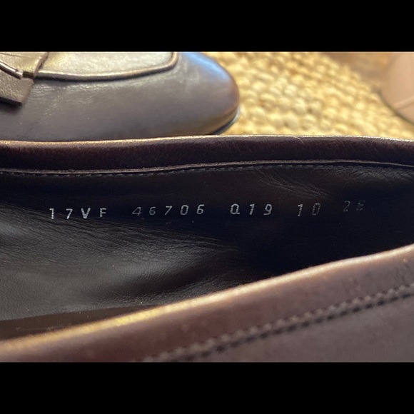 Salvatore Ferragamo brown dress shoes Men’s 10 - Picture 6 of 10